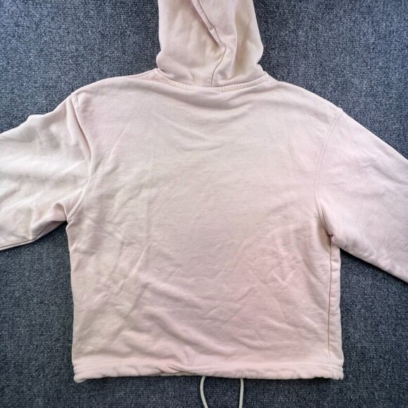 Nike Women’s Pale Pink Hoodie Hooded Sweatshirt Size XS Swoosh OVERSIZED - Picture 10 of 10